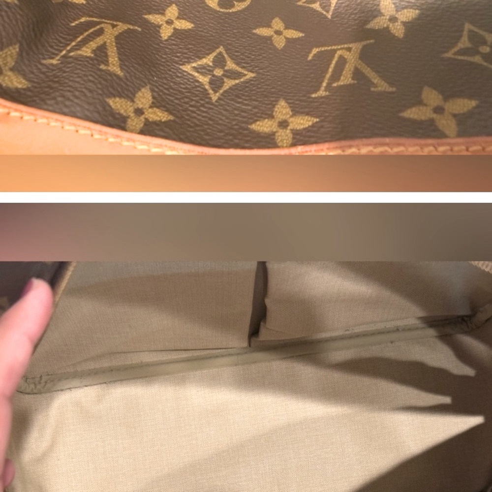 Louis Vuitton Vintage Monogram Canvas Deauville Bag - Rank B+ - Picture 4 of 14